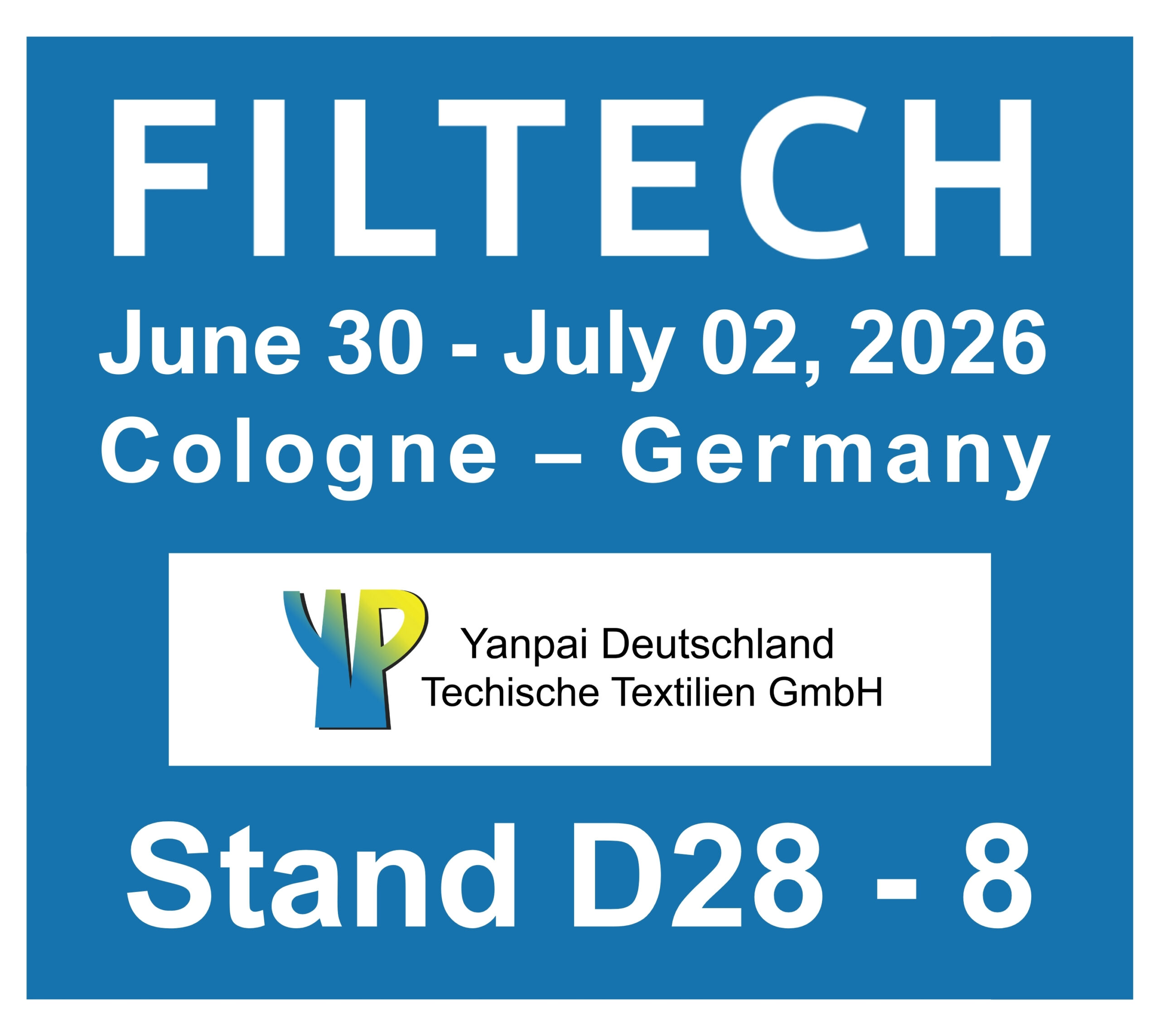 No momento, você está visualizando Visita nuestro stand en FILTECH 2026